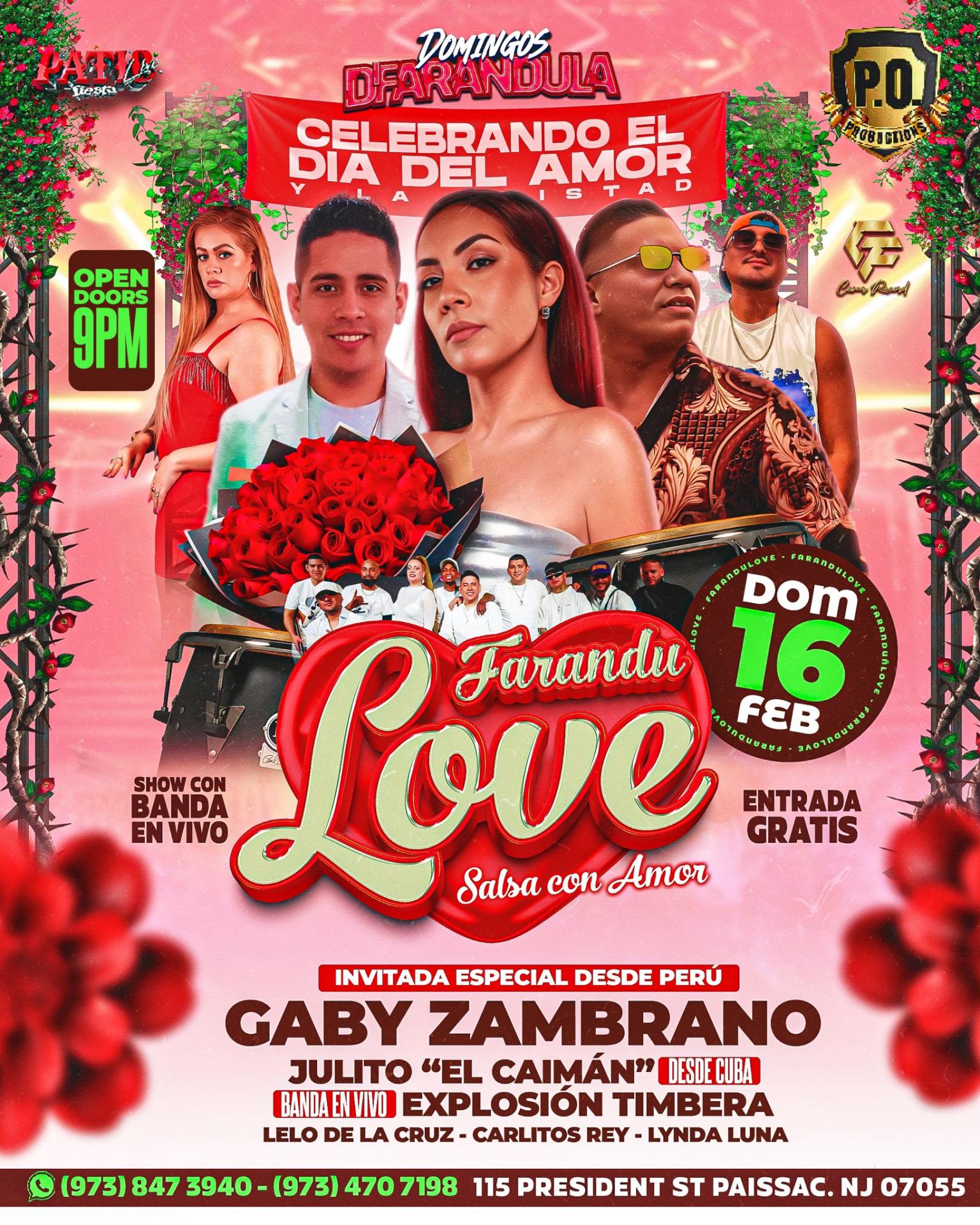 Buy tickets for DESDE PERU GABY ZAMBRANO, DEDE CUBA JULITO DESDE PERU GABY ZAMBRANO, DEDE CUBA JULITO