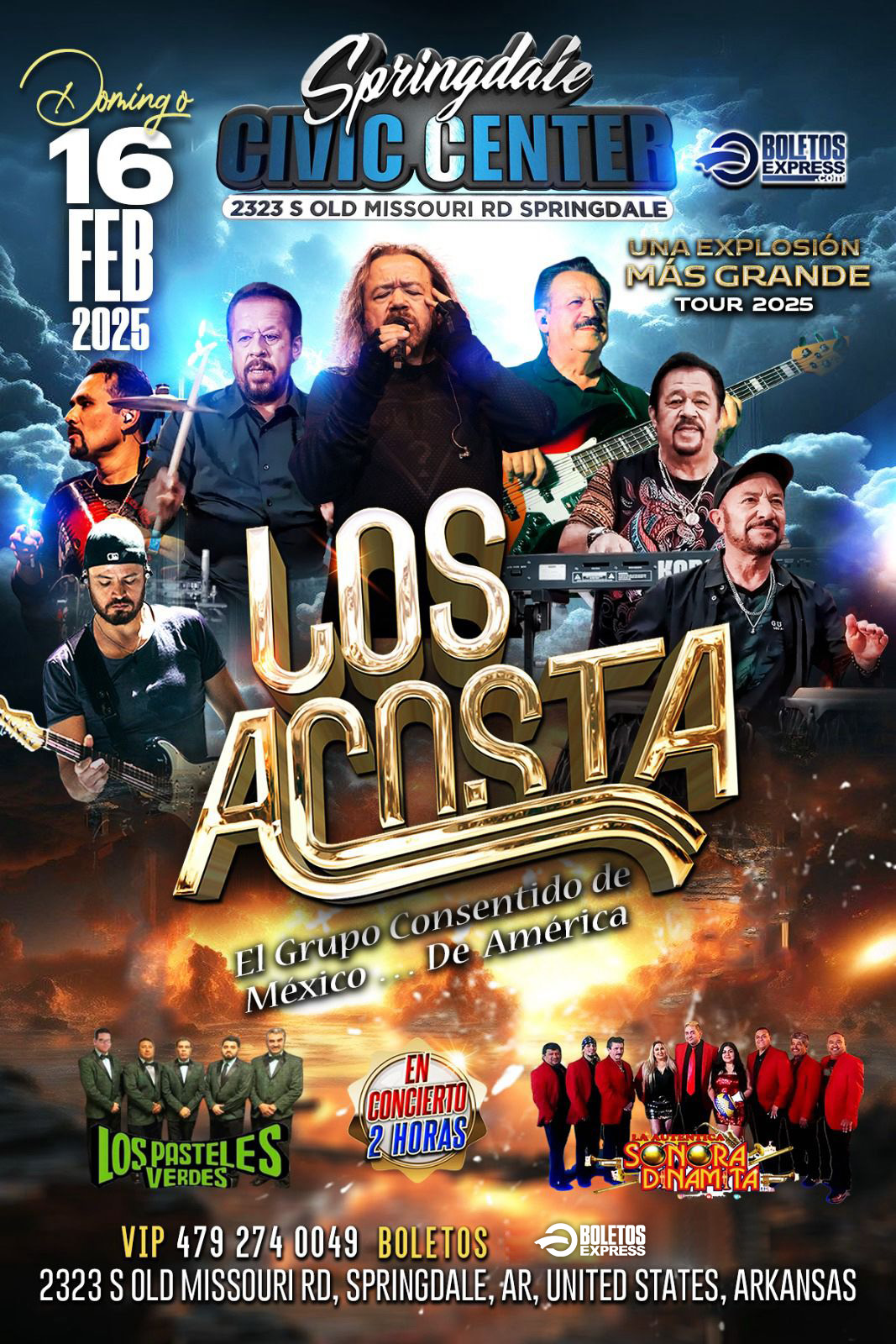 Buy tickets for LOS ACOSTA LOS ACOSTA