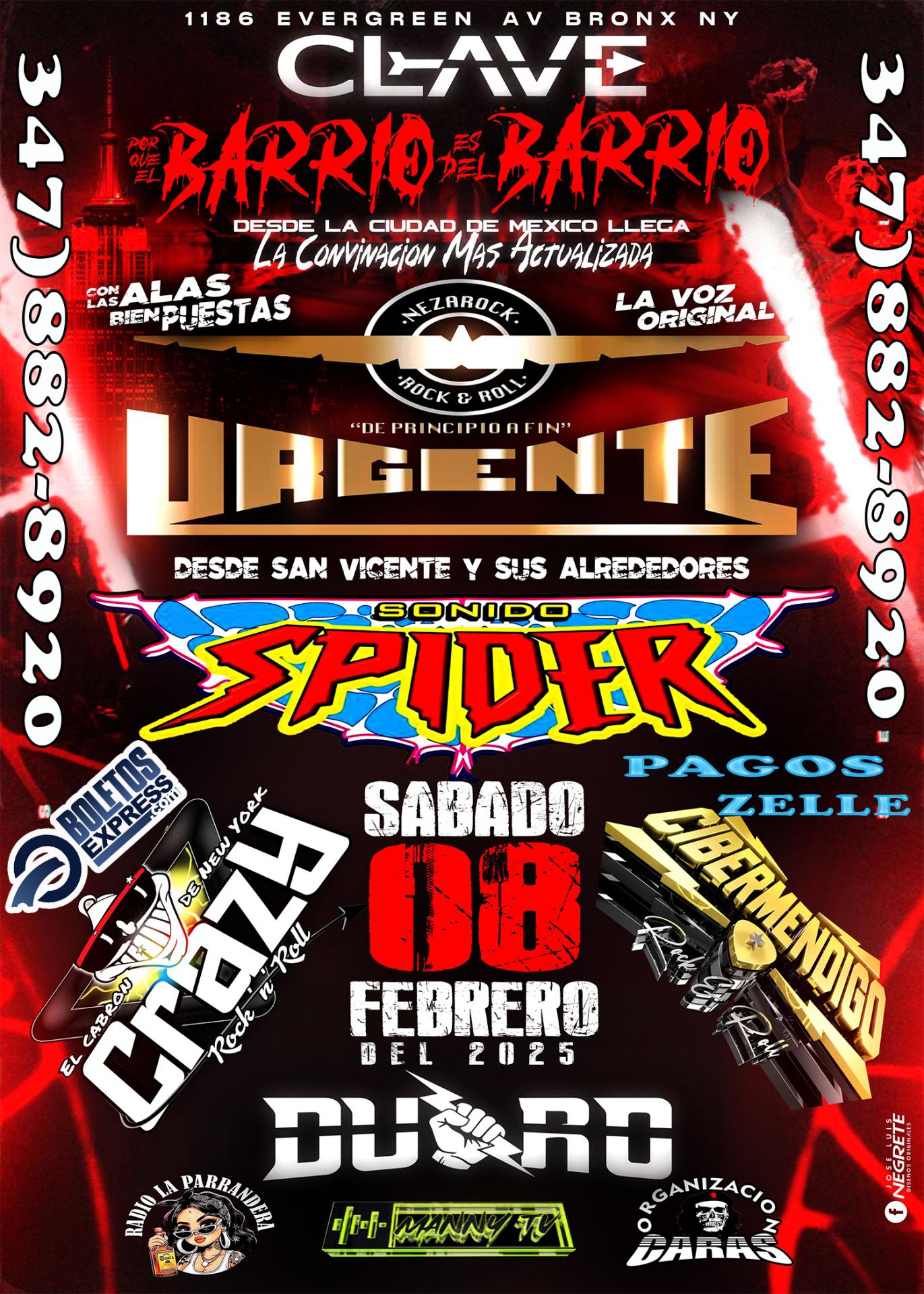 Buy tickets for SONIDO SPIDER SONIDO SPIDER
