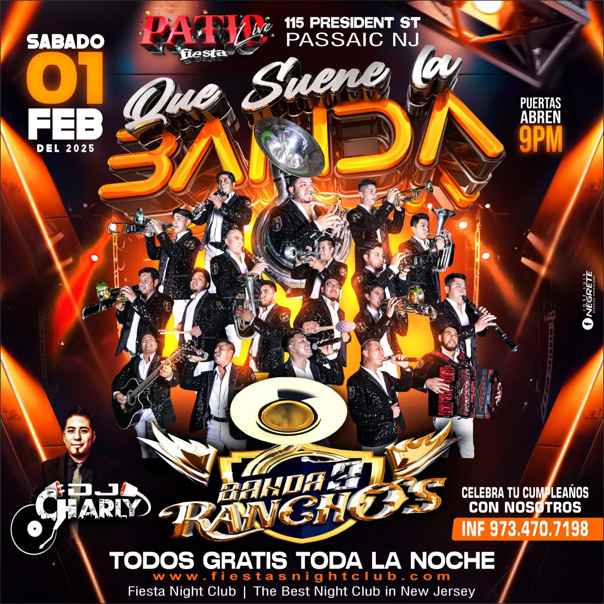 Buy tickets for BANDA 3 RANCHOS, DJ CHARLY BANDA 3 RANCHOS, DJ CHARLY