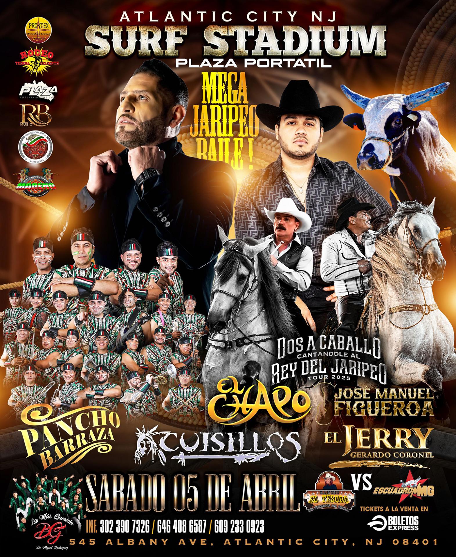 Buy tickets for PANCHO BARRAZA | CUISILLOS | EL JERRY GERARDO CORONEL PANCHO BARRAZA | CUISILLOS | EL JERRY GERARDO CORONEL