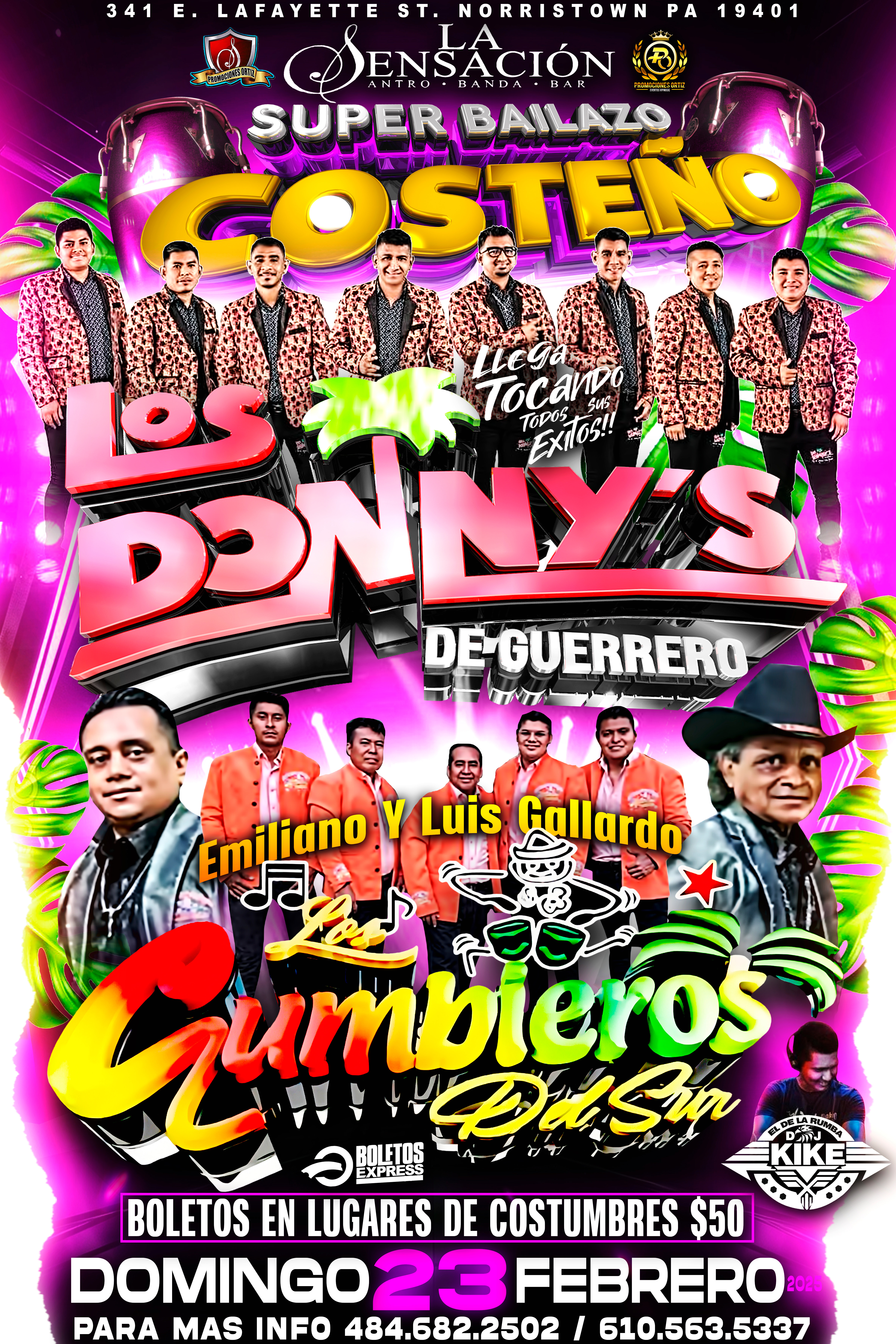 Buy tickets for LOS DONNYS DE GUERRERO LOS DONNYS DE GUERRERO