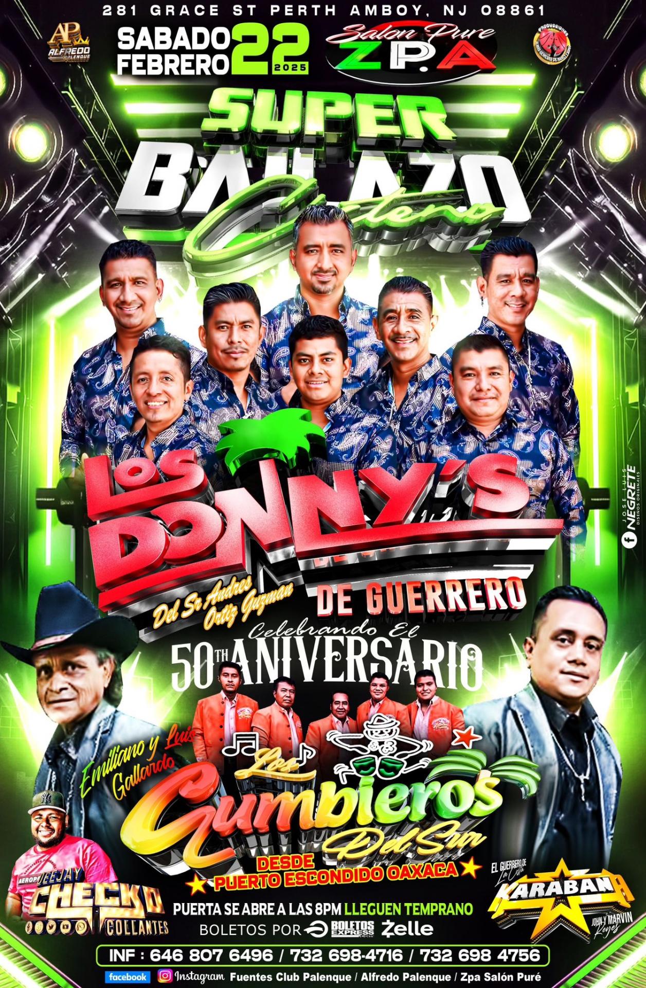 Buy tickets for LOS DONNYS DE GUERRERO LOS DONNYS DE GUERRERO