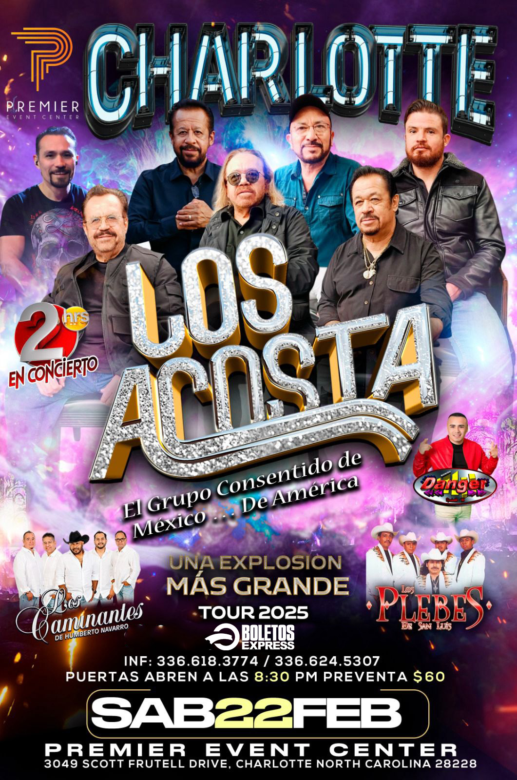 Buy tickets for LOS ACOSTA LOS ACOSTA