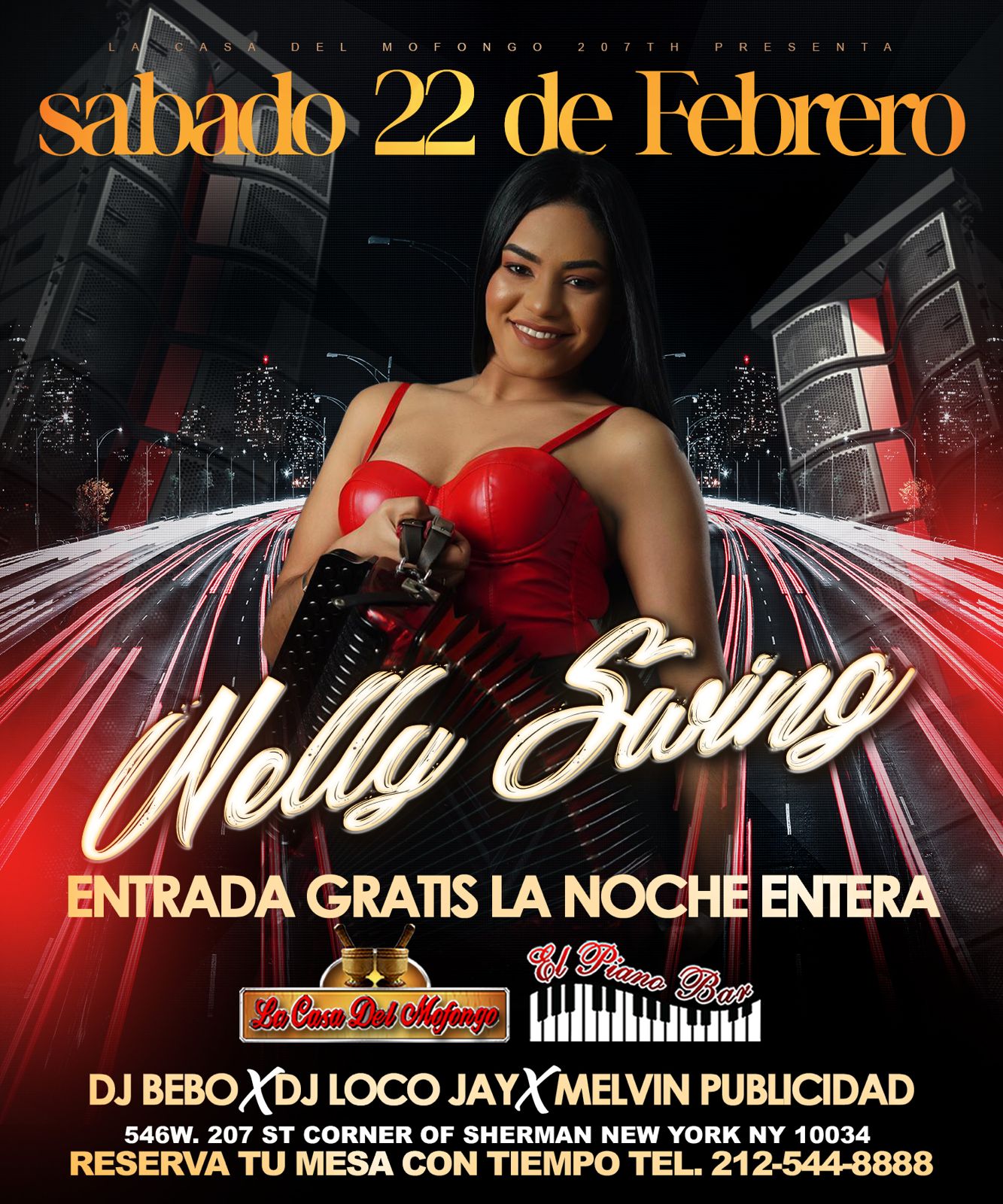 Buy tickets for NELLY SWING TOTALMENTE GRATIS TODA LA NOCHE NELLY SWING TOTALMENTE GRATIS TODA LA NOCHE