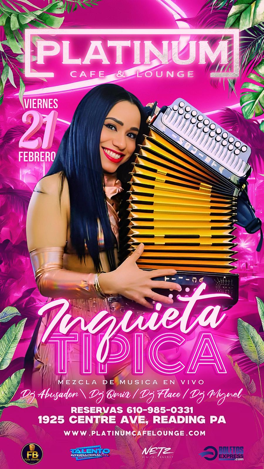 Buy tickets for LA INQUIETA TIPICA LA INQUIETA TIPICA