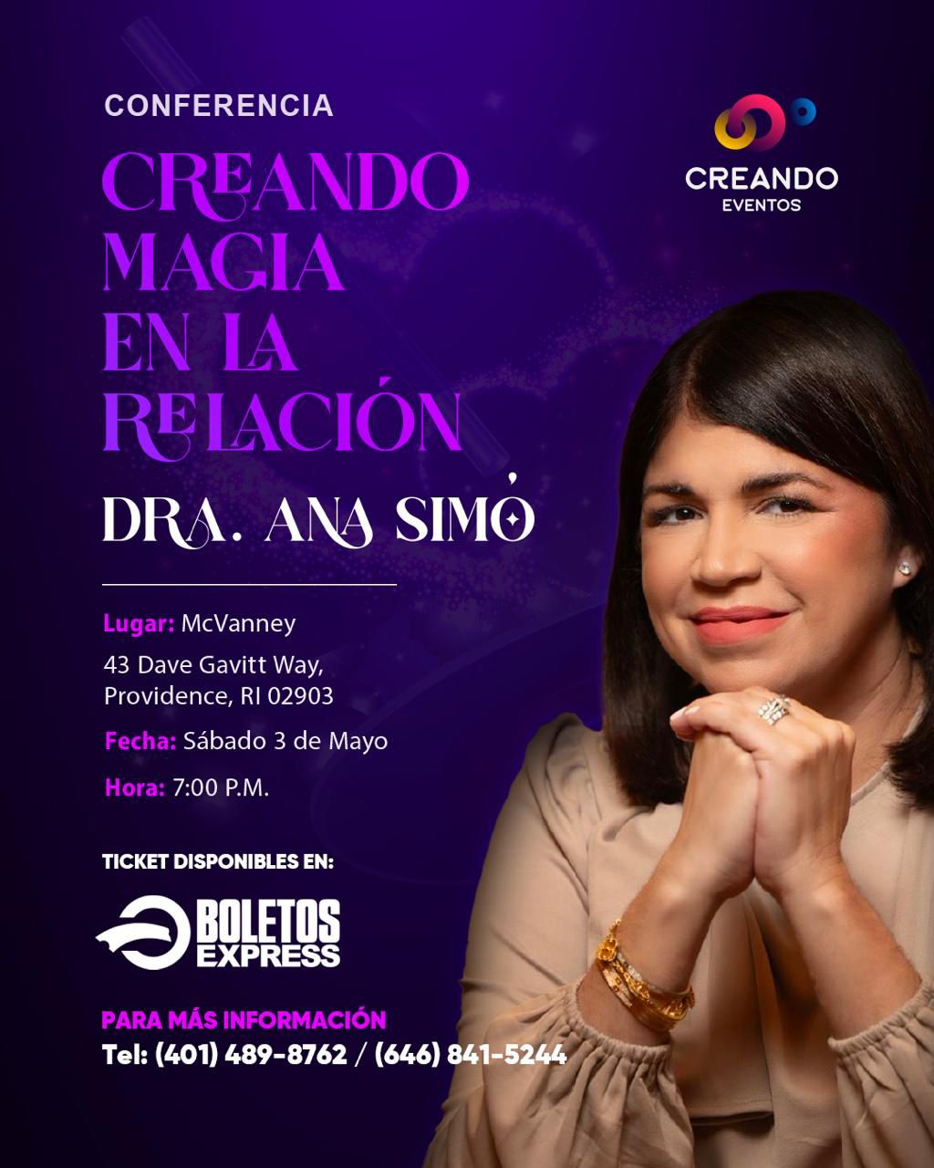 Buy tickets for DRA. ANA SIMO DRA. ANA SIMO