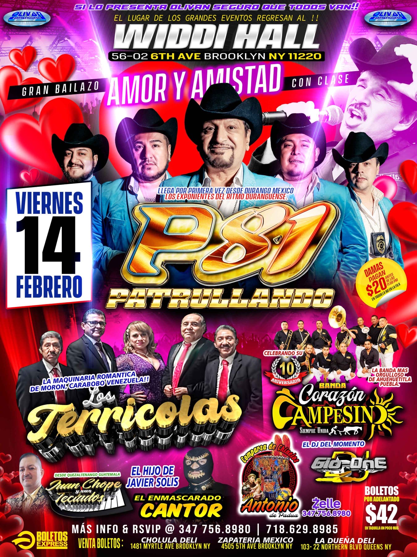 P81 Patrullando , Los Terricolas