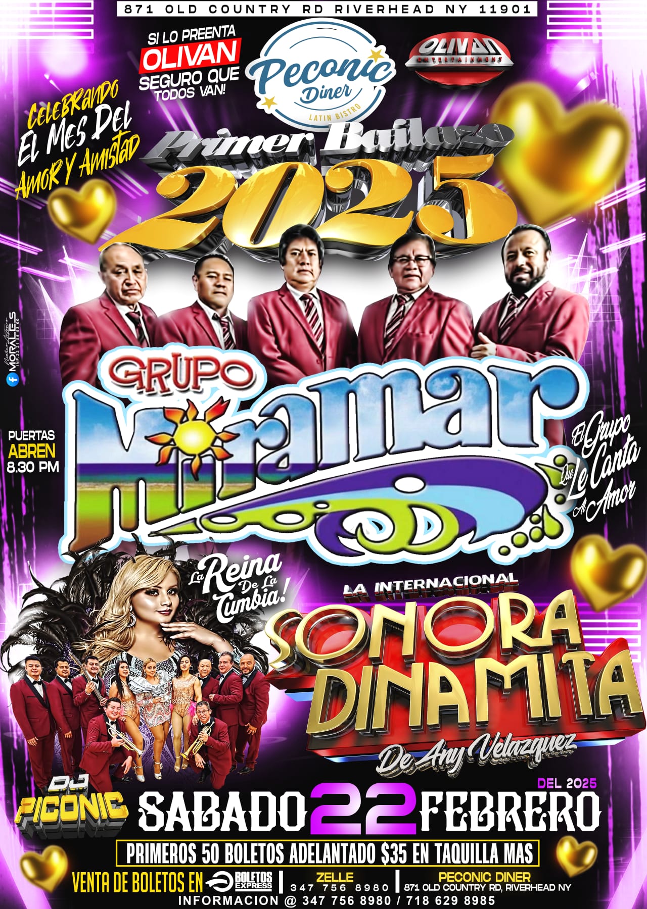 Buy tickets for El International Grupo Miramar, La International Sonora Dinamita Any Velasquez El International Grupo Miramar, La International Sonora Dinamita Any Velasquez
