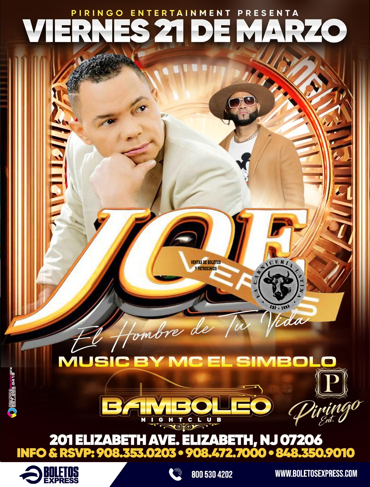 Buy tickets for JOE VERAS JOE VERAS