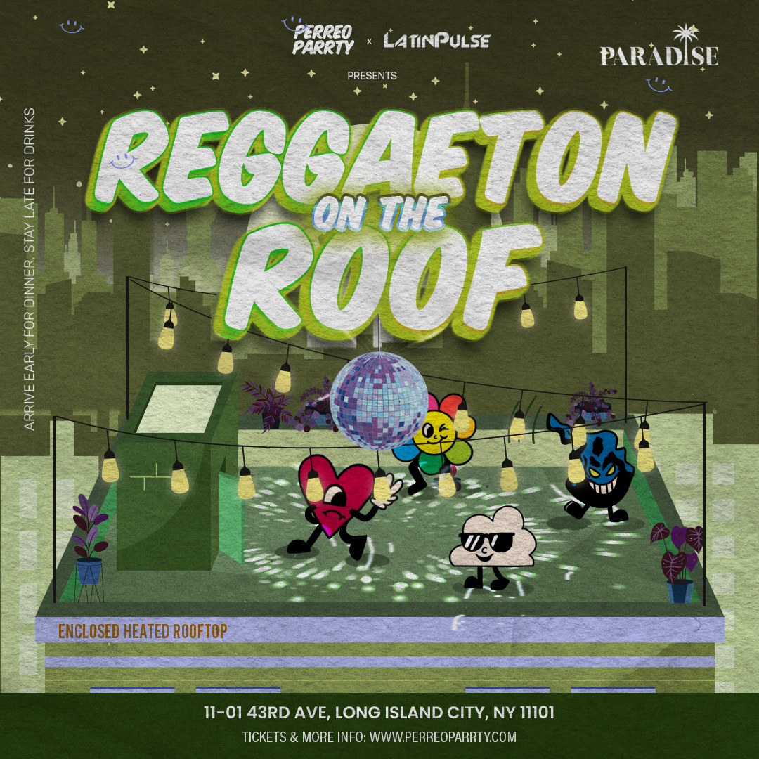 Buy tickets for Reggaeton on the Roof  - Latin Dance Party Rooftop with NYC Skyline Views Reggaeton on the Roof  - Latin Dance Party Rooftop with NYC Skyline Views