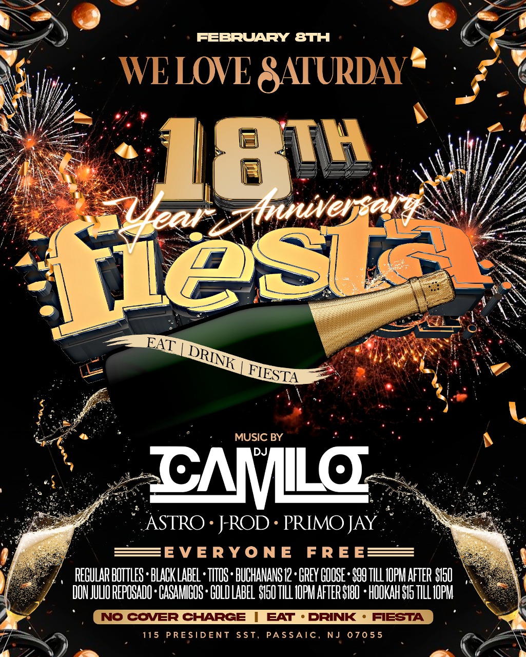 DJ CAMILO, ASTRO, J-ROD, PRIMOJAY
