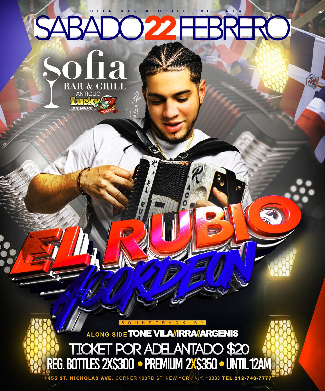 Buy tickets for EL RUBIO ACORDEON EL RUBIO ACORDEON