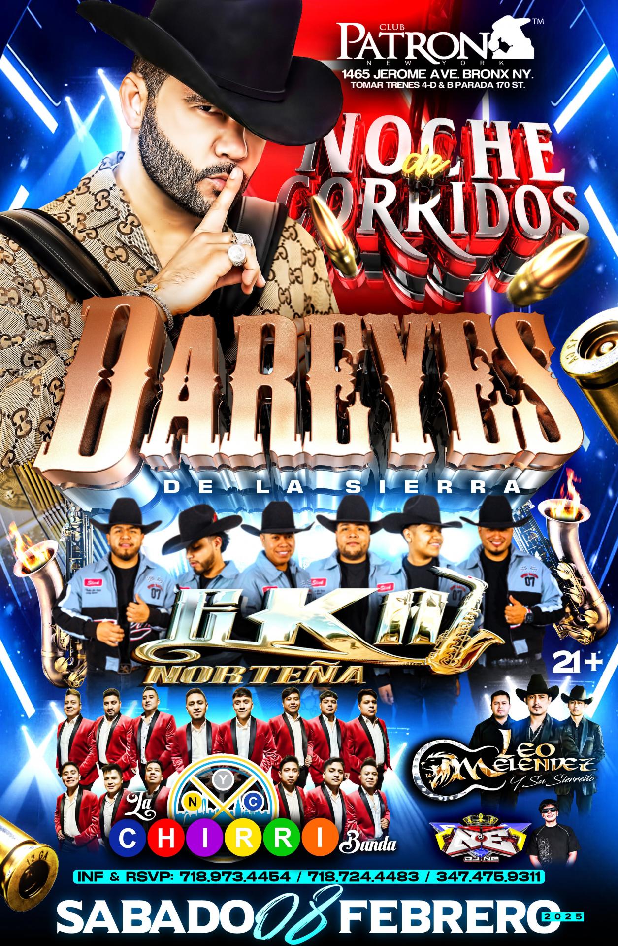 Buy tickets for DAREYES DE LA SIERRA DAREYES DE LA SIERRA