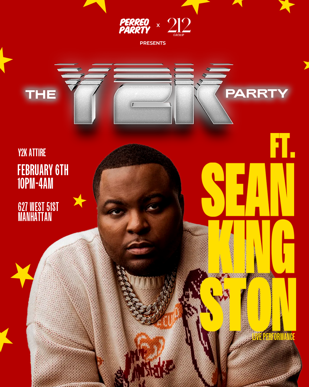 THE Y2K Parrty - Sean Kingston LIVE performance at Club 51 | 18+
