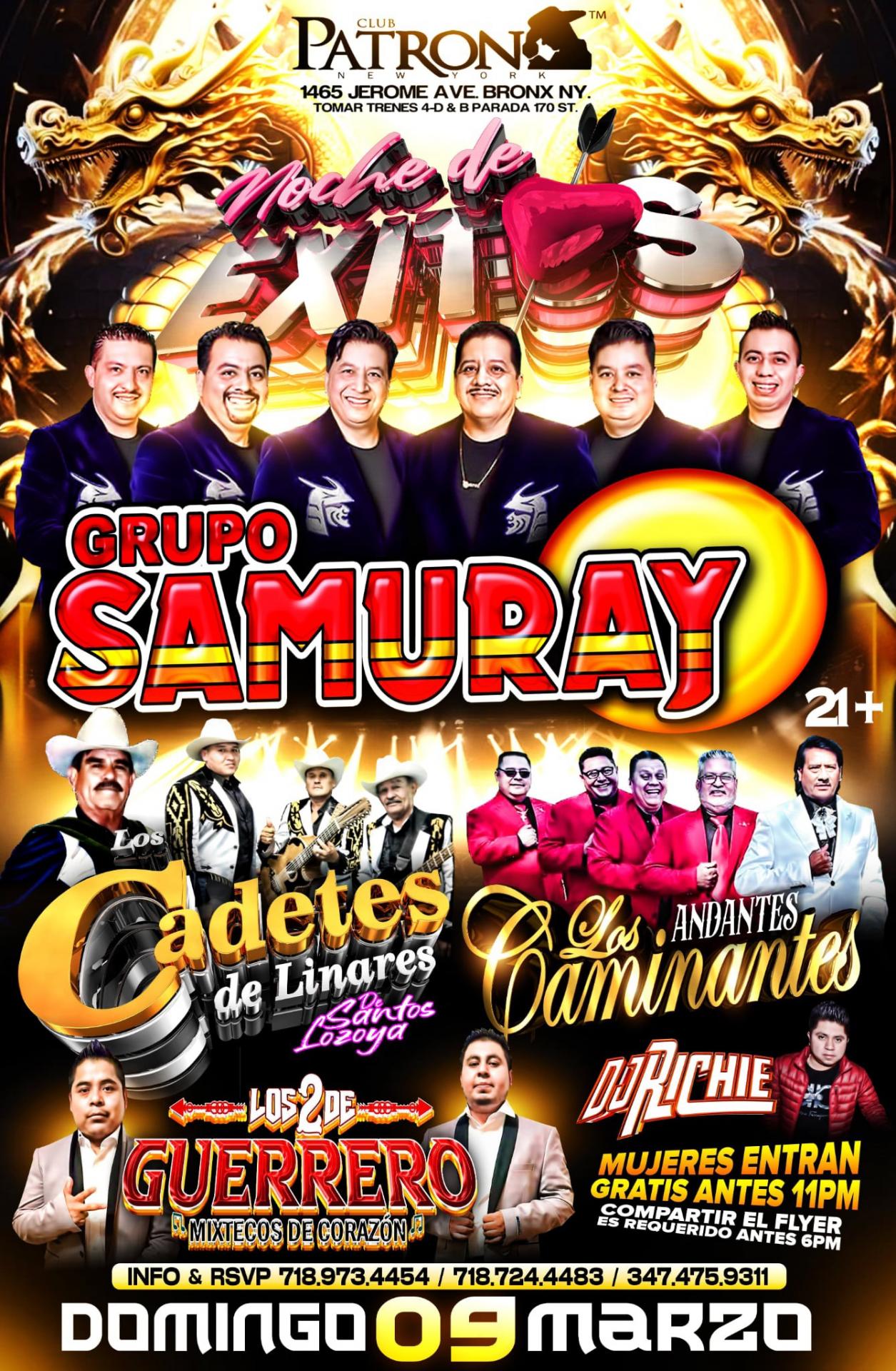 Buy tickets for GRUPO SAMURAY GRUPO SAMURAY