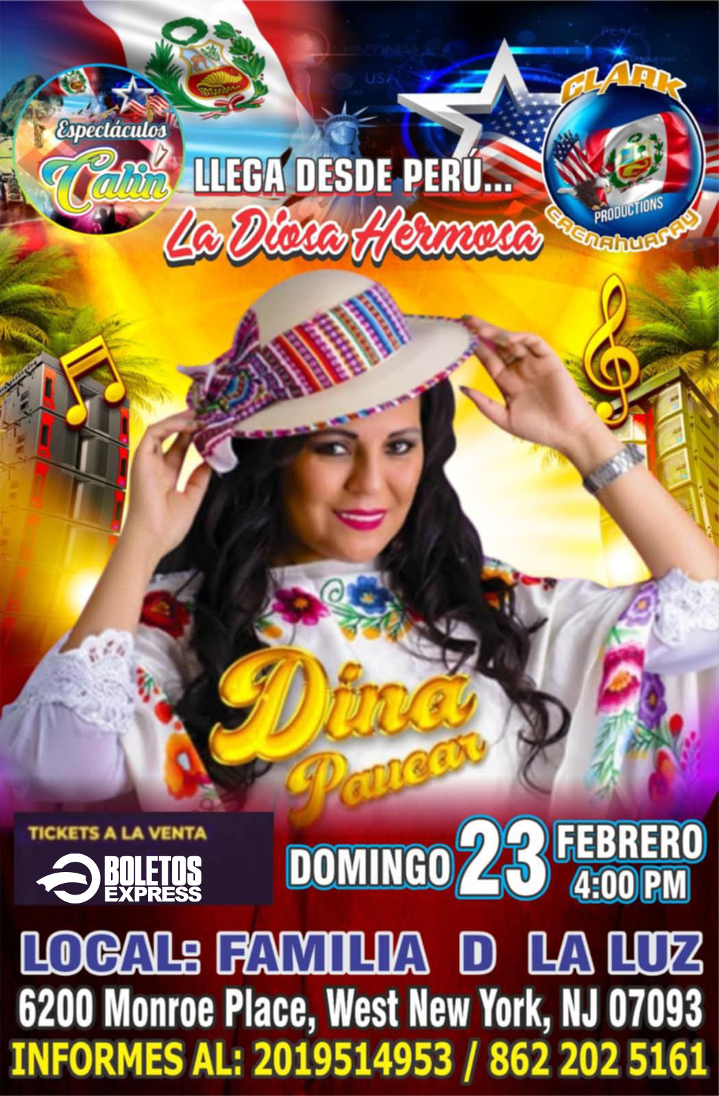 Buy tickets for DINA PAUCAR DINA PAUCAR
