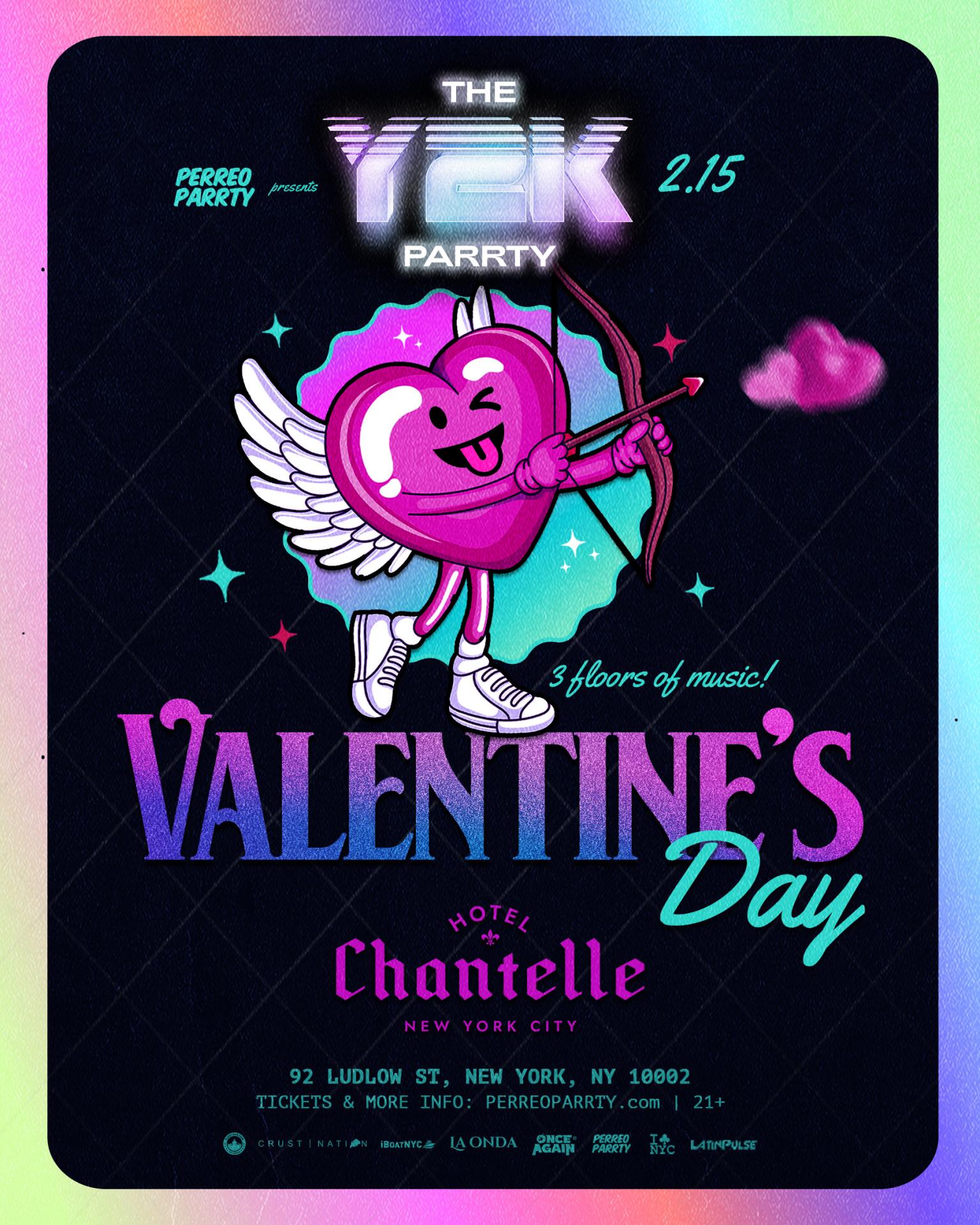 Buy tickets for THE Y2K Parrty - Valentines Day at Hotel Chantelle Rooftop NYC THE Y2K Parrty - Valentines Day at Hotel Chantelle Rooftop NYC