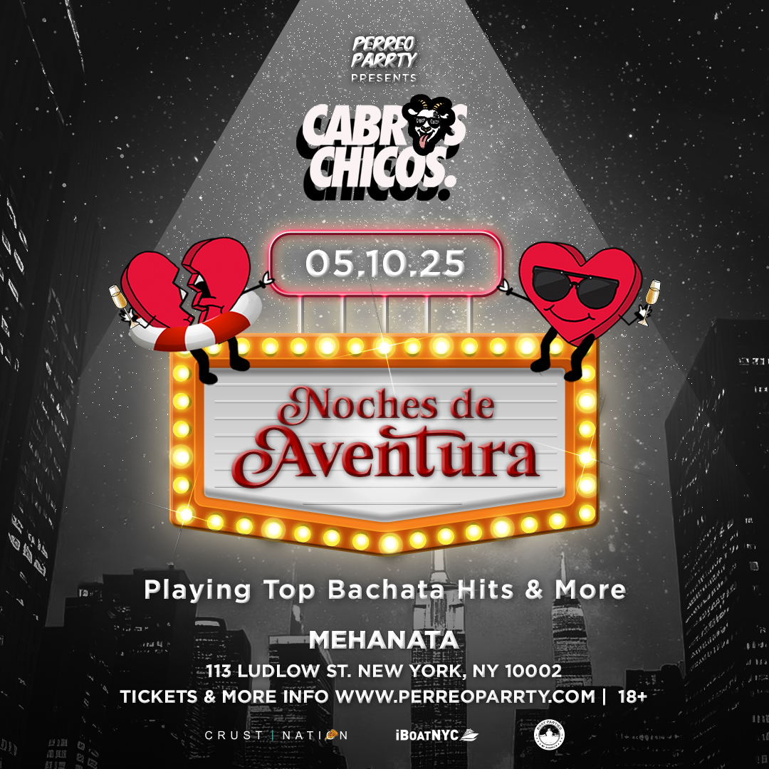 Noche de Aventura at Mehanata - Bachata & Reggaeton Dance Party NYC - 18+
