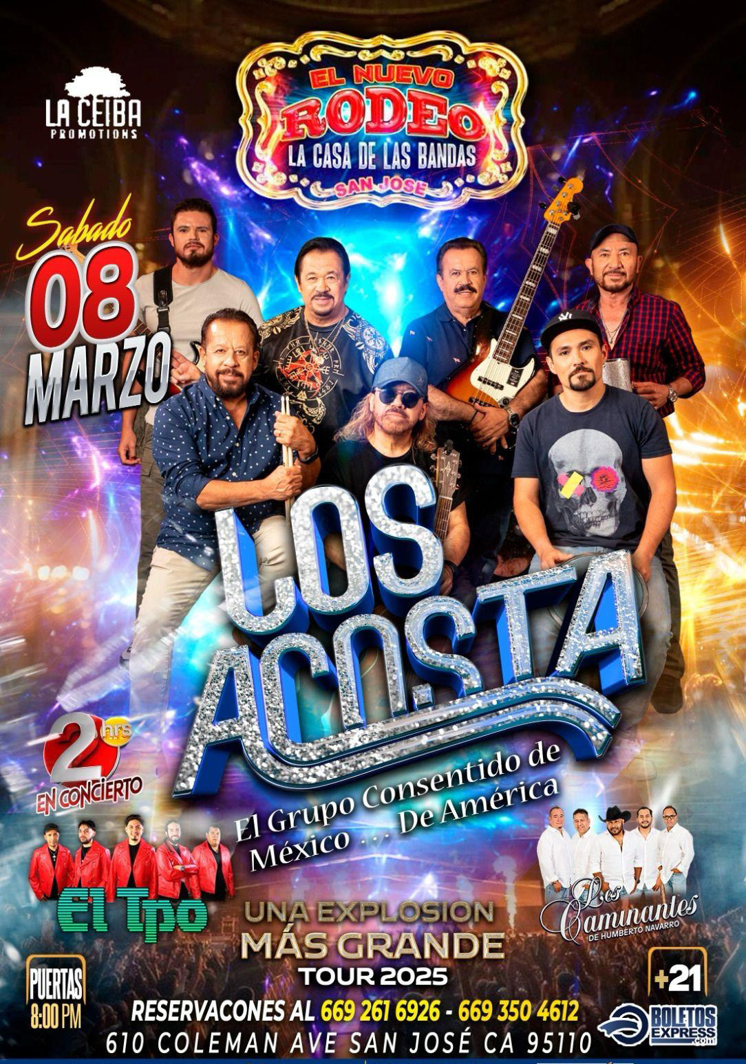 Buy tickets for LOS ACOSTA LOS ACOSTA