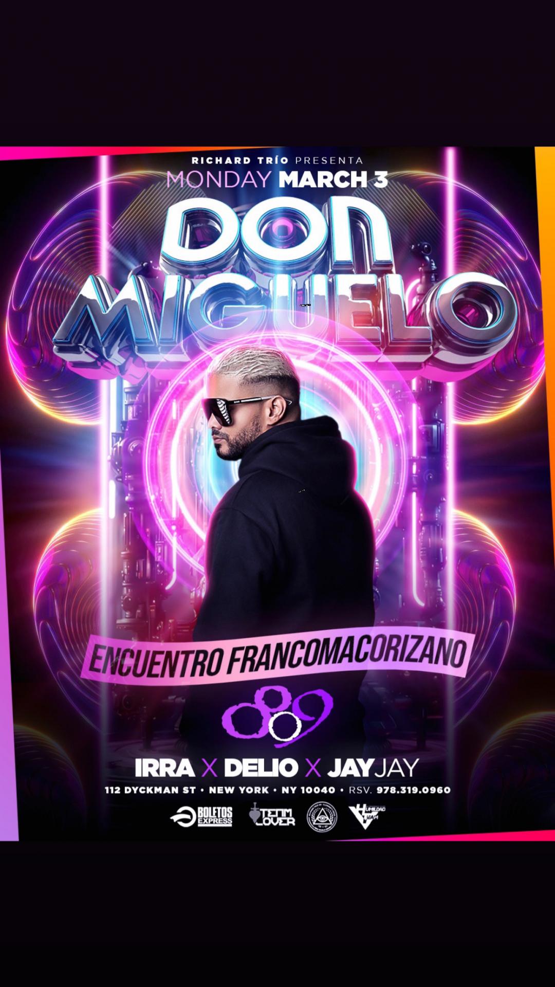 Buy tickets for DON MIGUELO DON MIGUELO