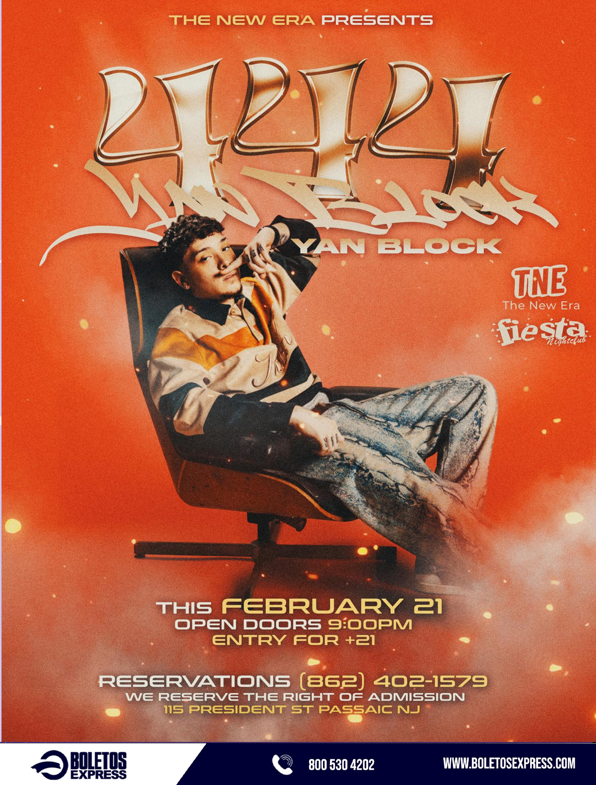 Buy tickets for 444 YAN BLOCK 444 YAN BLOCK