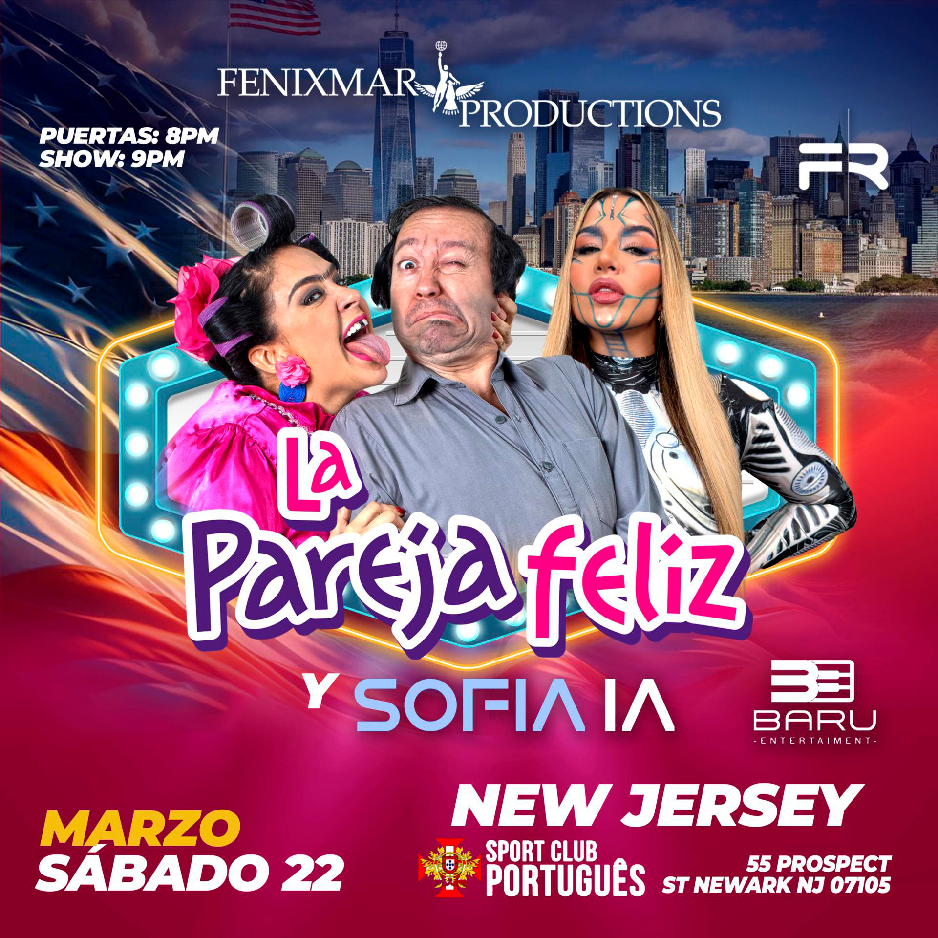 LA PAREJA FELIZ Y SOFIA IA