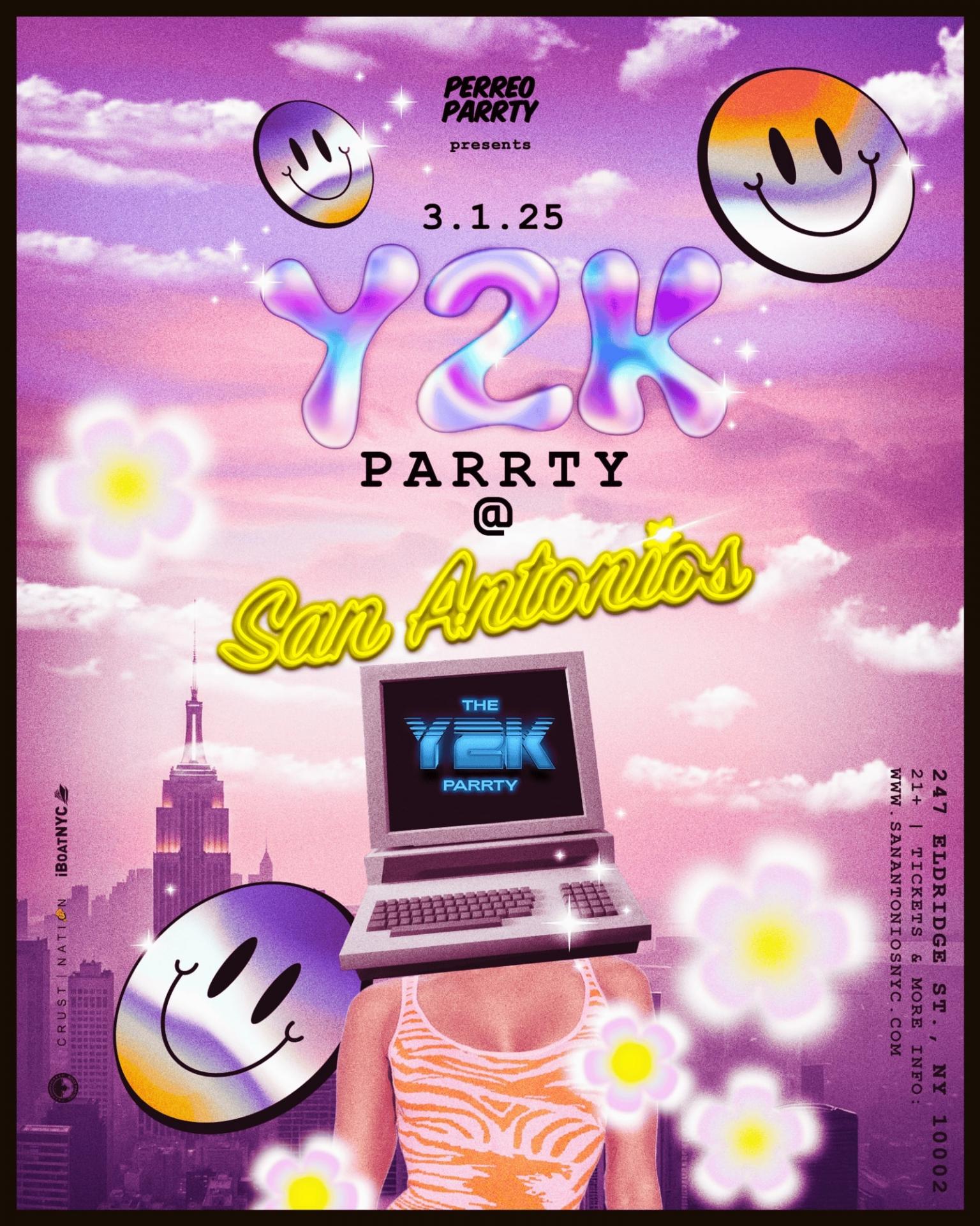 Buy tickets for The Y2K Party at San Antonios NYC The Y2K Party at San Antonios NYC