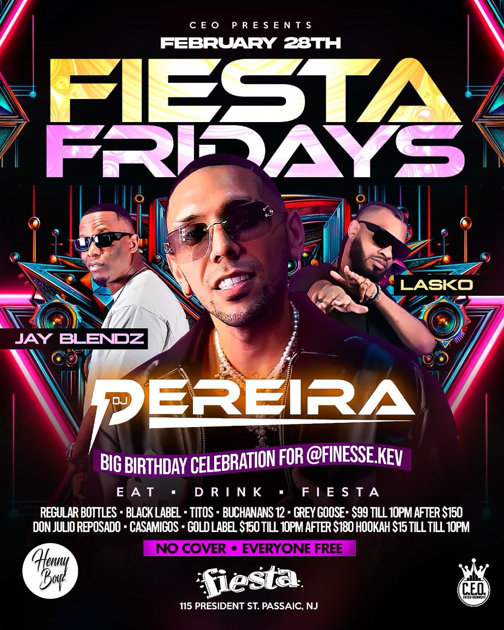 Buy tickets for DJ PEREIRA, DJ JAY BLENDZ, DJ LASKO DJ PEREIRA, DJ JAY BLENDZ, DJ LASKO