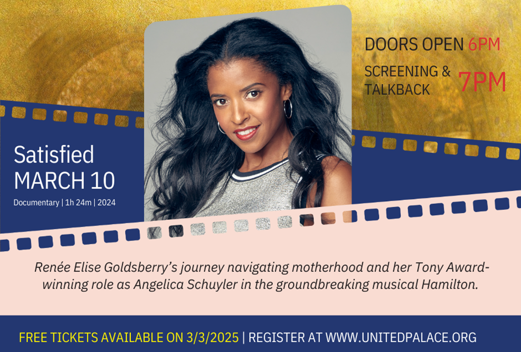 Buy tickets for Satisfied with Renée Elise Goldsberry Satisfied with Renée Elise Goldsberry