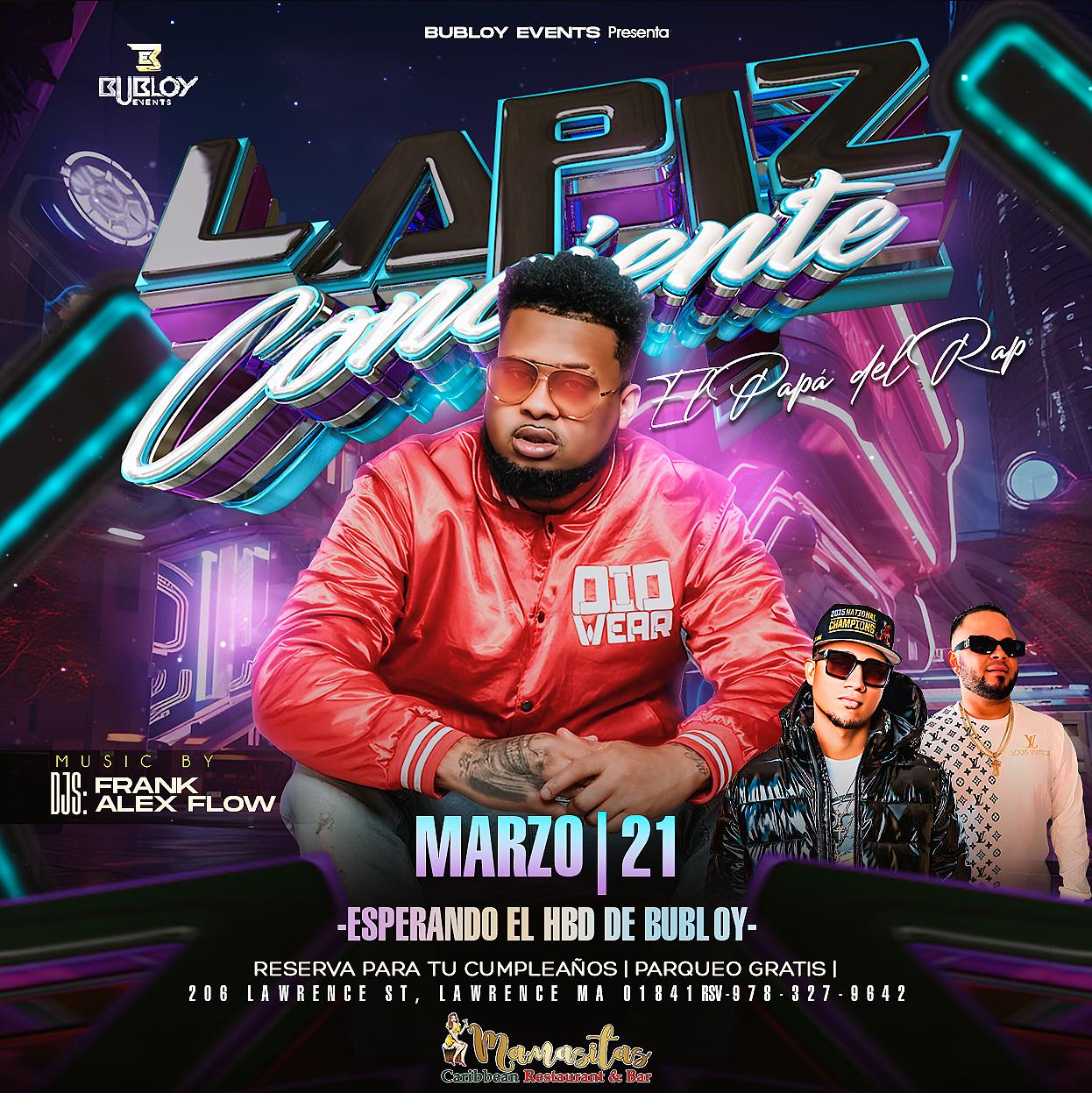 Buy tickets for LAPIZ CONCIENTE | EL PAPÁ DEL RAP LAPIZ CONCIENTE | EL PAPÁ DEL RAP