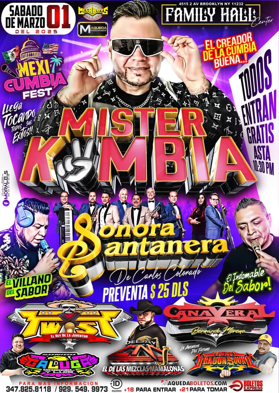MISTER KUMBIA & SONORA SANTANERA