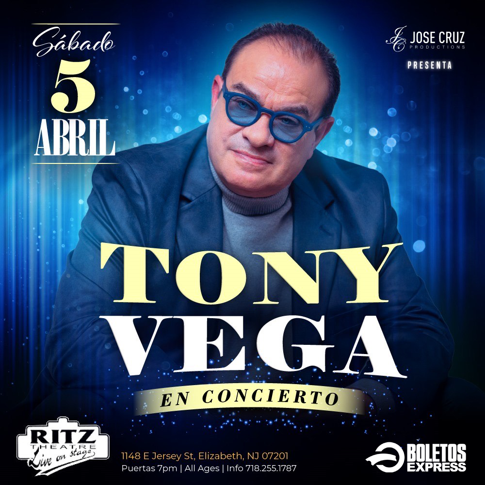 Buy tickets for TONY VEGA TONY VEGA