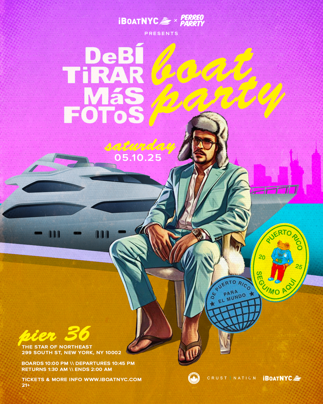 DeBÍ TiRAR MáS FOToS - Benito's Boat Party Yacht Cruise