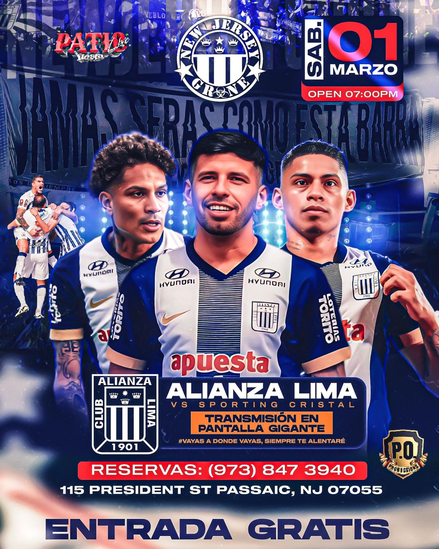 Buy tickets for Alianza Lima vs. Sporting Cristal Alianza Lima vs. Sporting Cristal