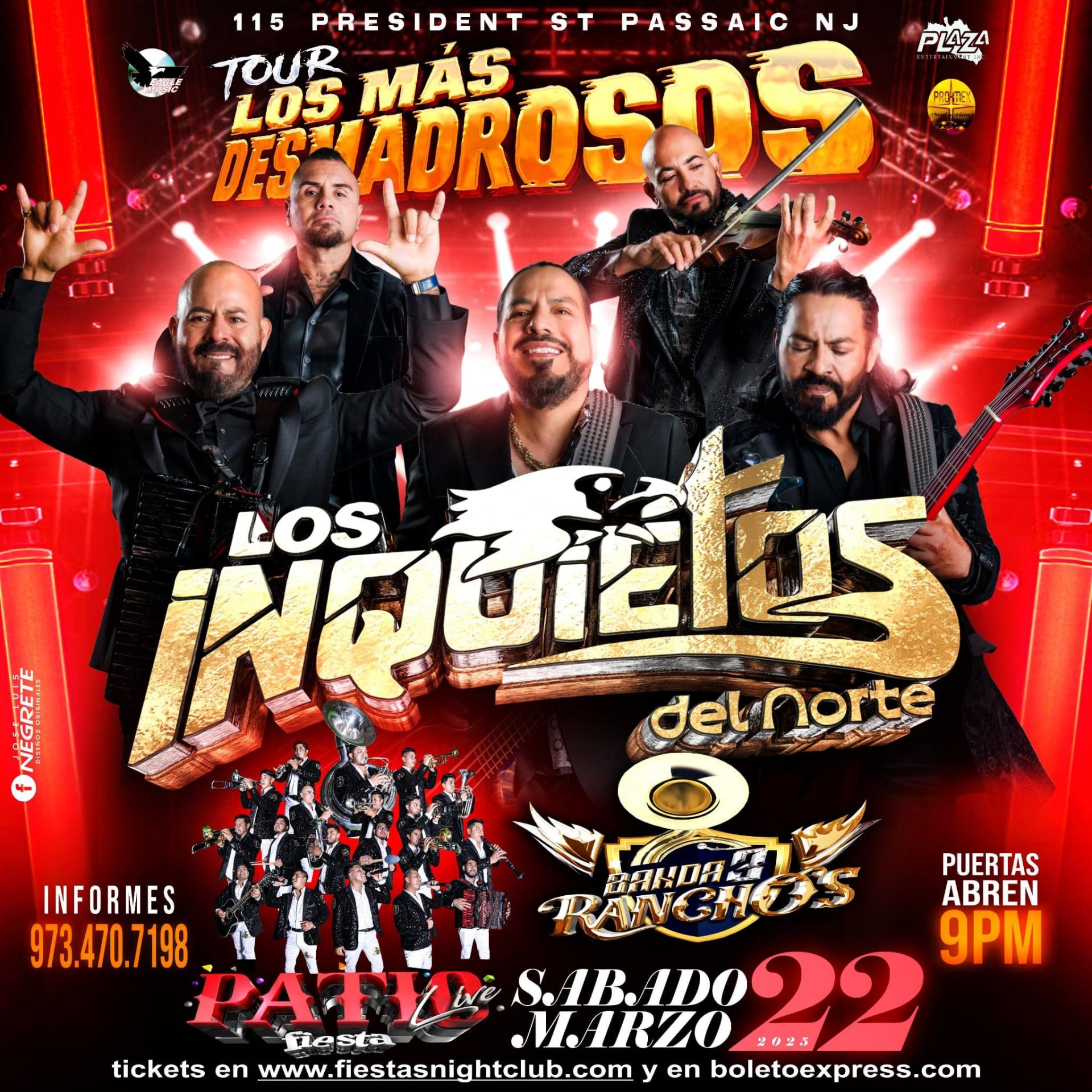 LOS INQUIETOS DEL NORTE, BANDA TRES RANCHOS