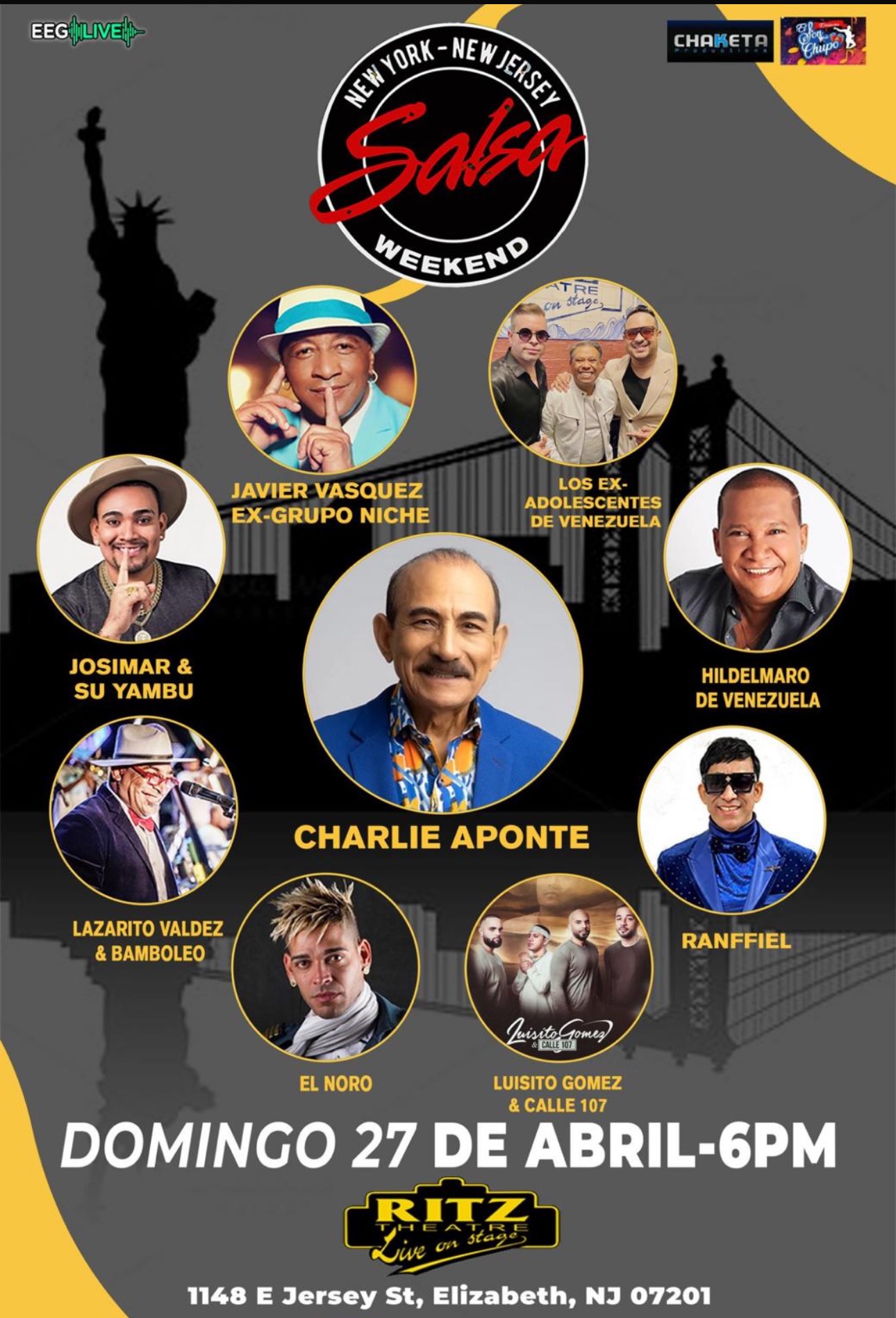 Buy tickets for NJ salsa Weekend Fest NJ salsa Weekend Fest