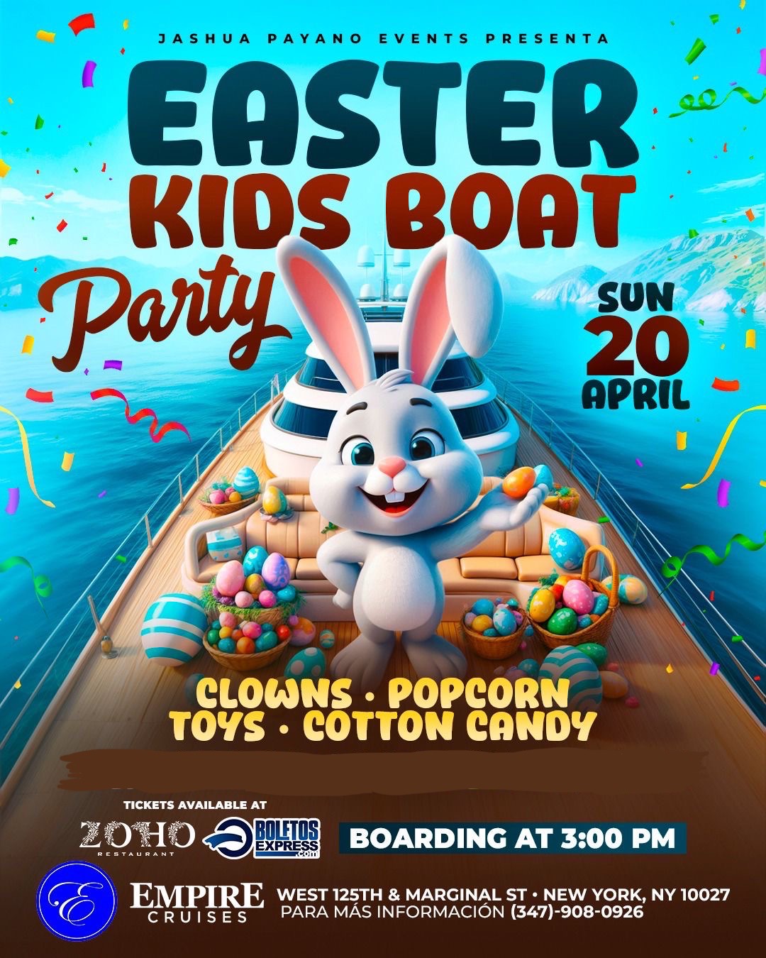EASTER KIDS BOAT PARTY
