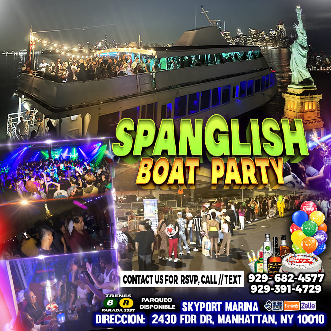 Buy tickets for Spanglish Boat Party Spanglish Boat Party