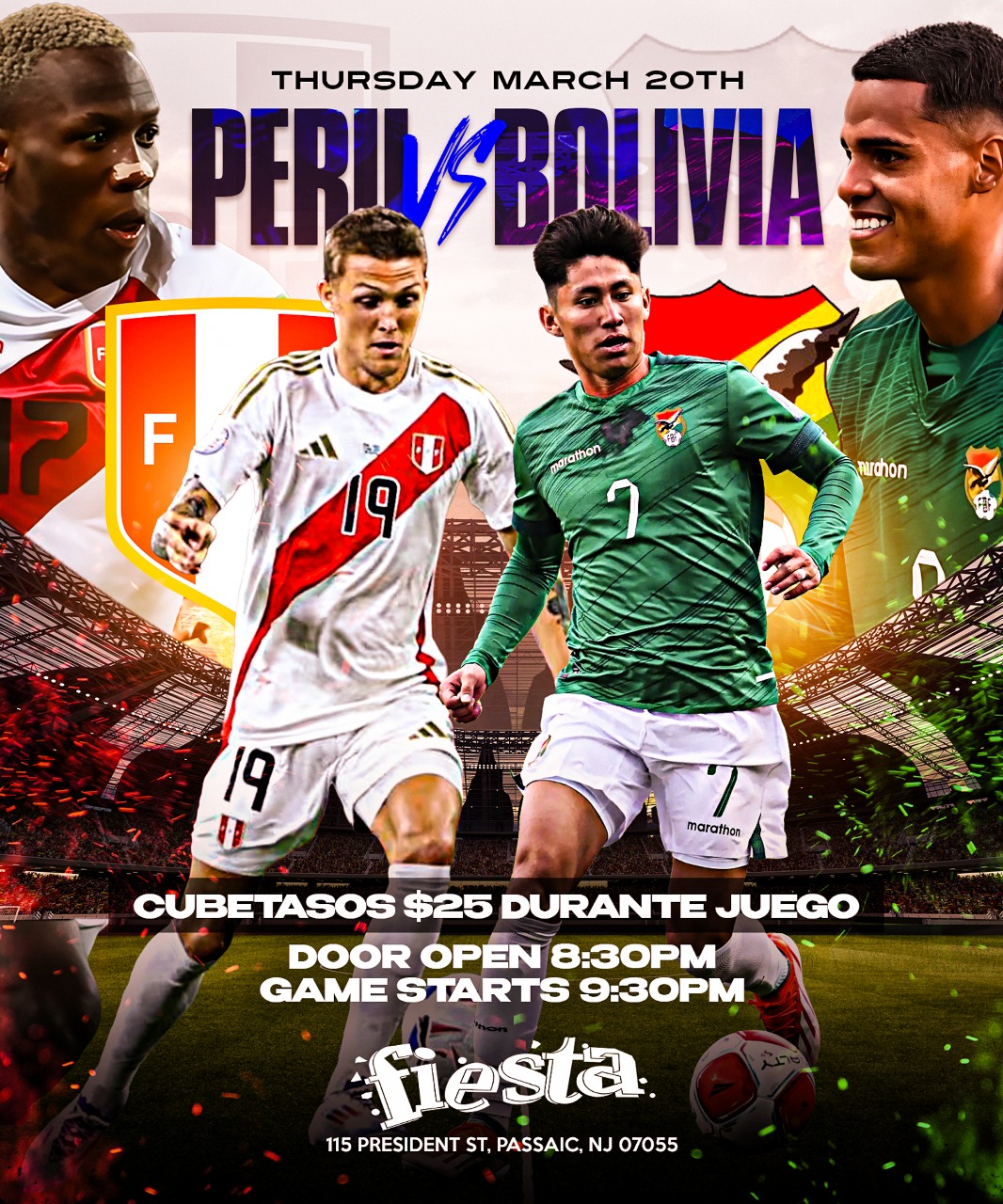Buy tickets for PERU VS. BOLIVIA PERU VS. BOLIVIA