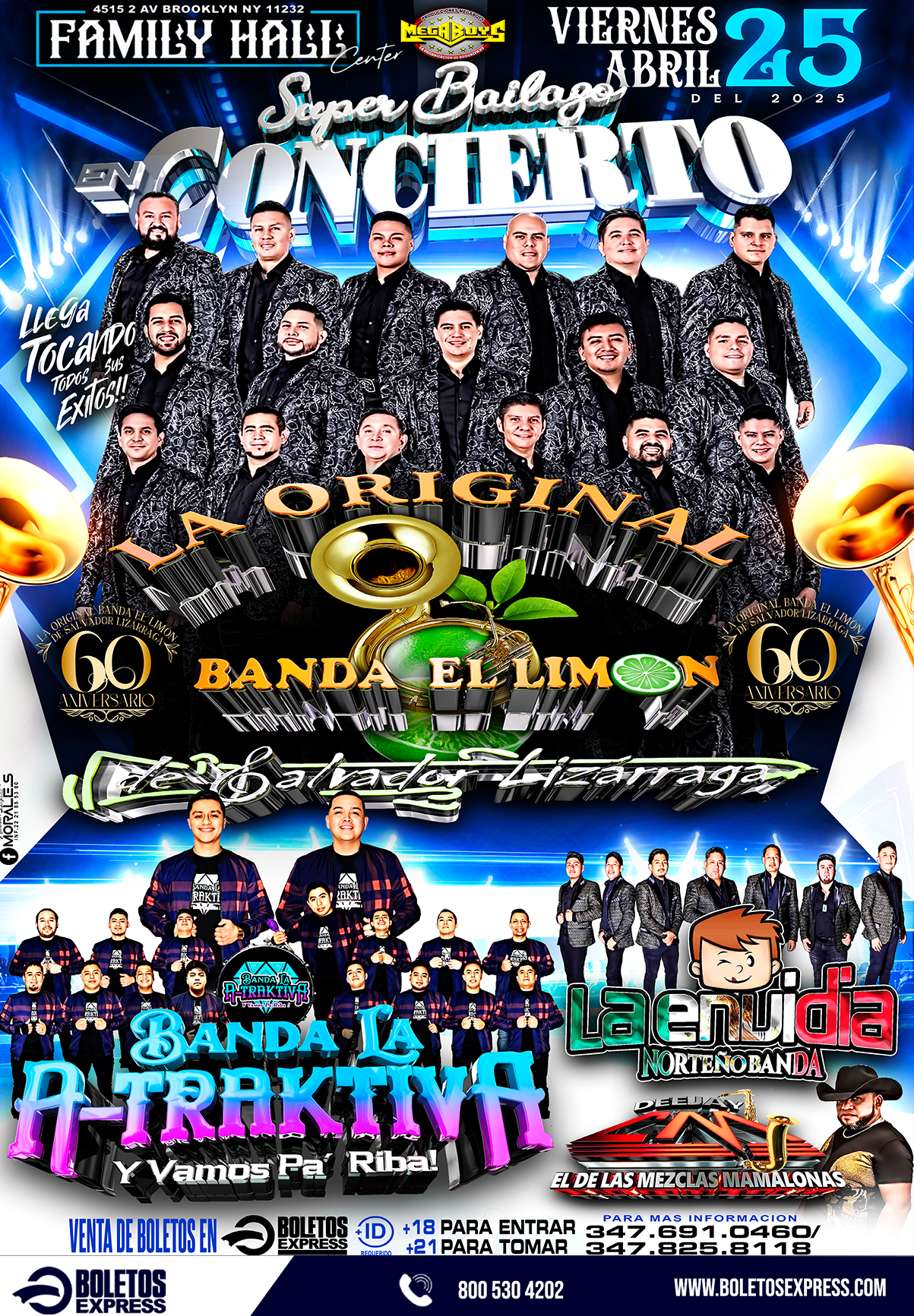 Buy tickets for LA ORIGINAL BANDA EL LIMÓN LA ORIGINAL BANDA EL LIMÓN