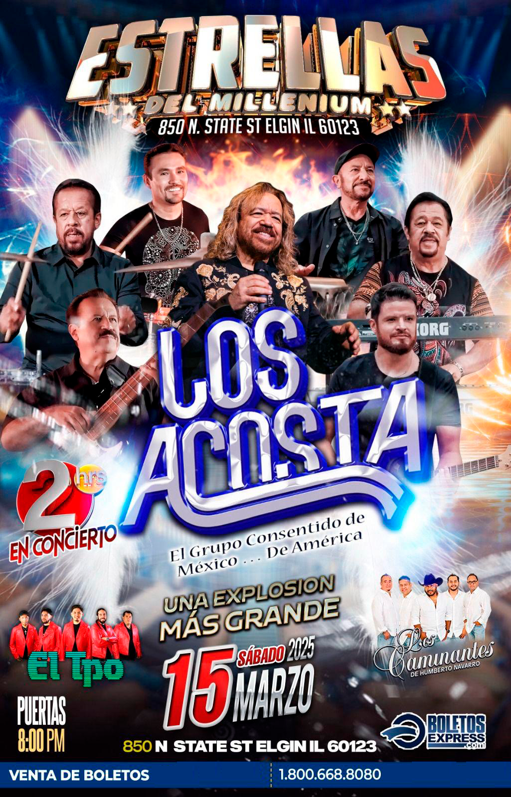 Buy tickets for LOS ACOSTAS LOS ACOSTAS
