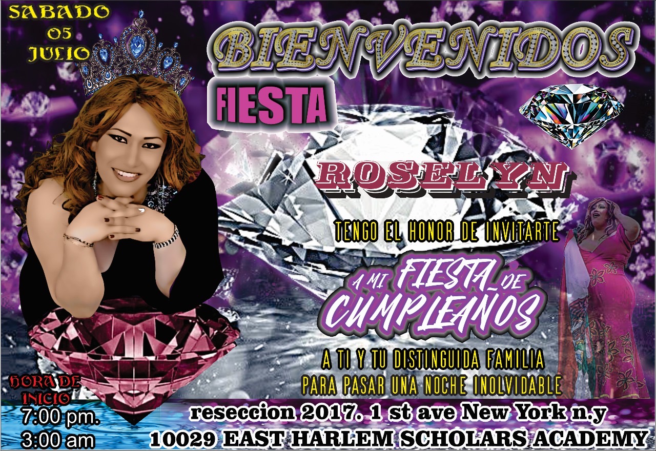 fiesta de cumpleaños rossy