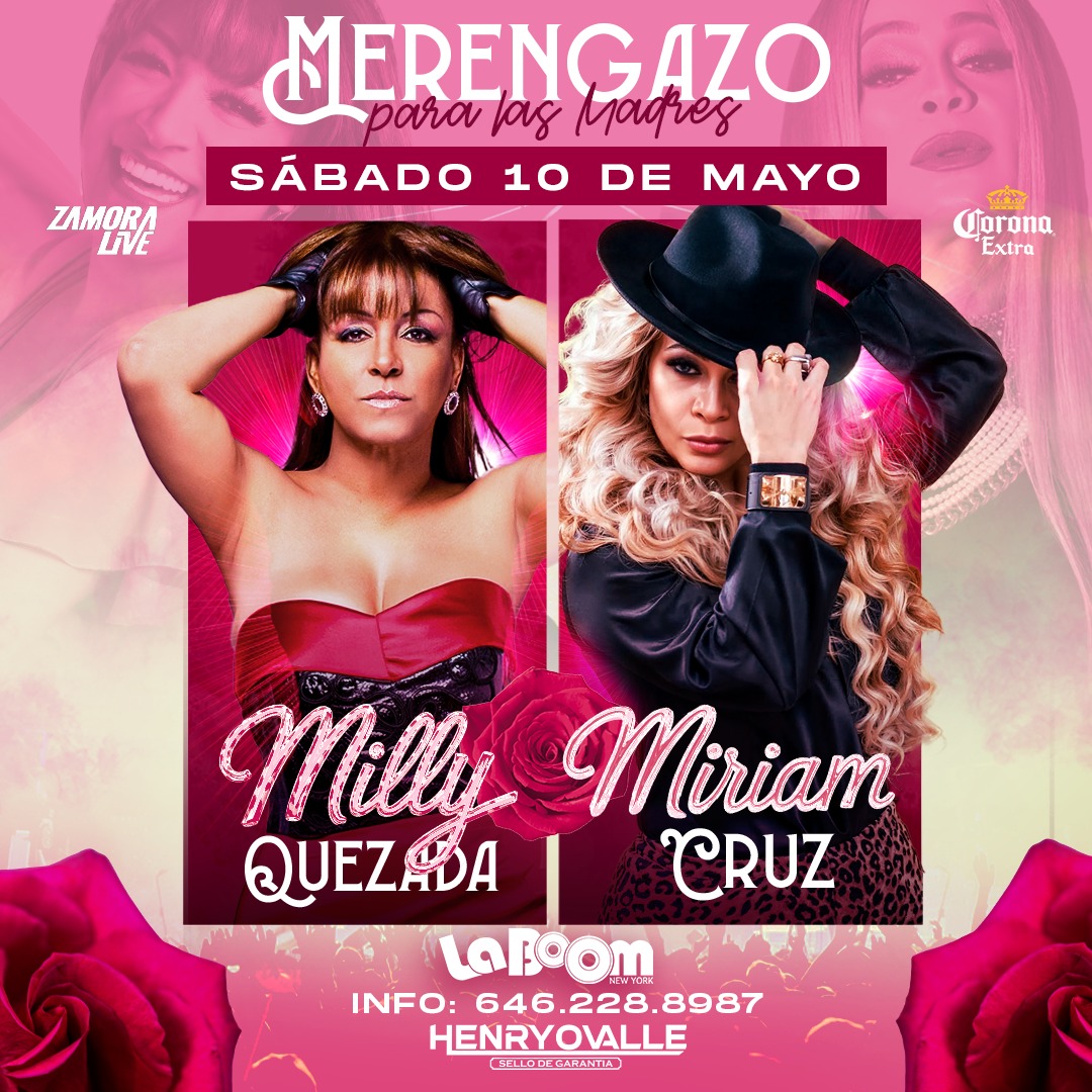 Merengazo de las Madres Con Milly Quezada & Miriam Cruz