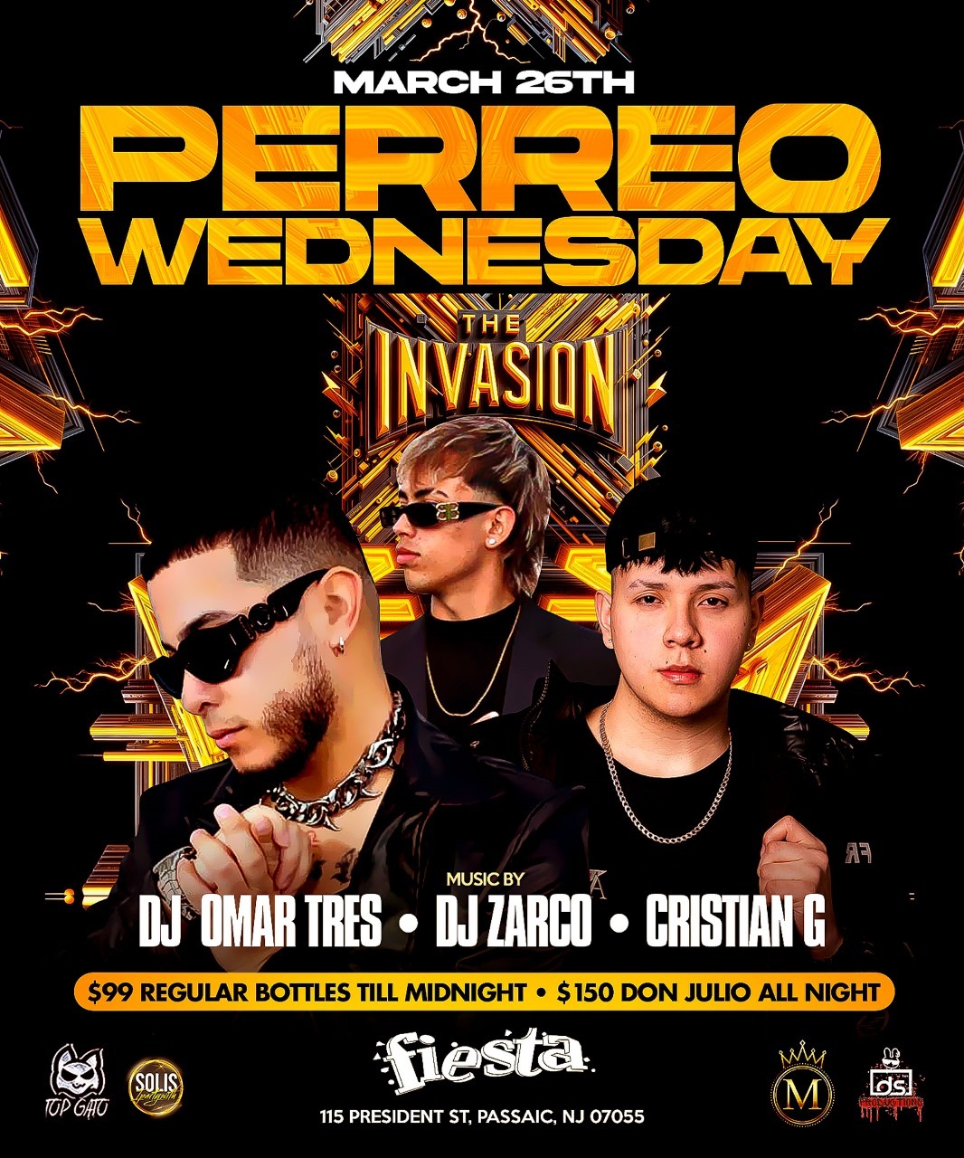 DJ OMAR TRES, DJ ZARCO, CRISTIAN G Tickets - BoletosExpress