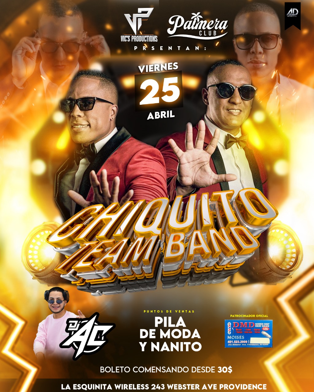 CHIQUITO TEAM BAND
