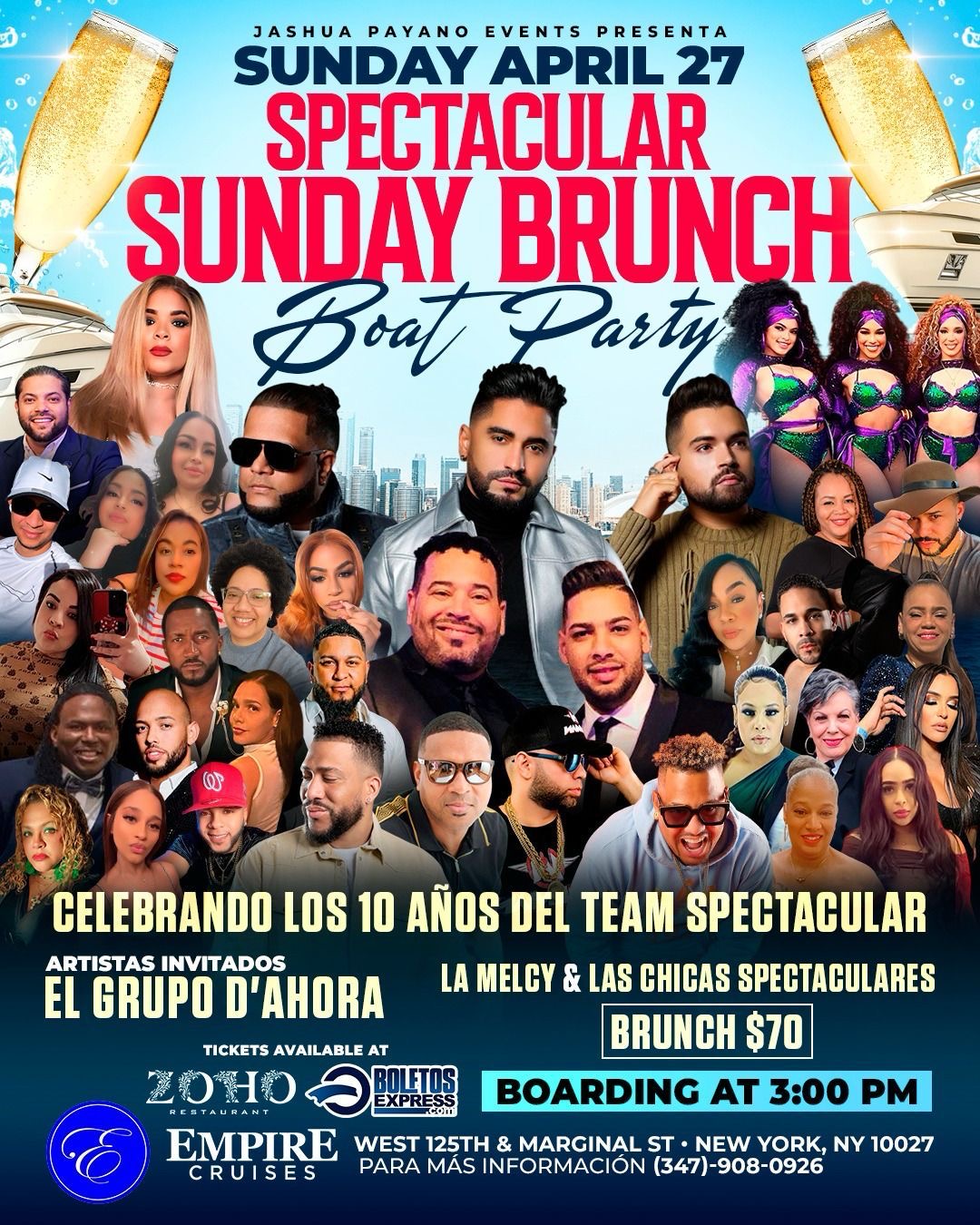 SPECTACULAR SUNDAY BRUNCH
