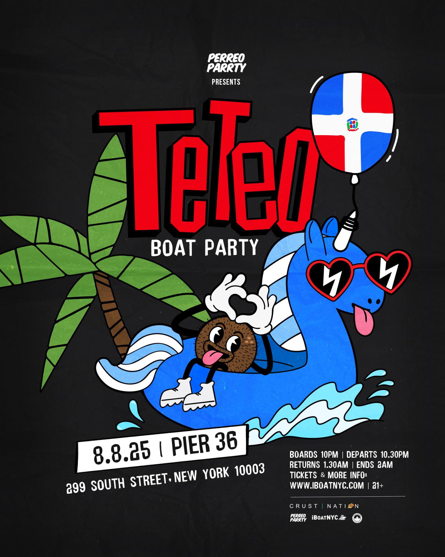 TETEO BOAT PARTY - Dominican Day Yacht Cruise