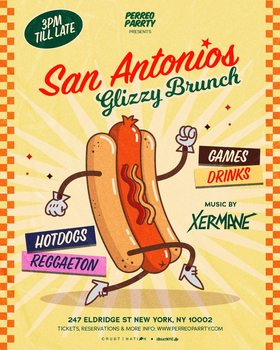 Reggaeton Brunch at San Antonios - Free Hotdogs & Sunday Happy Hour