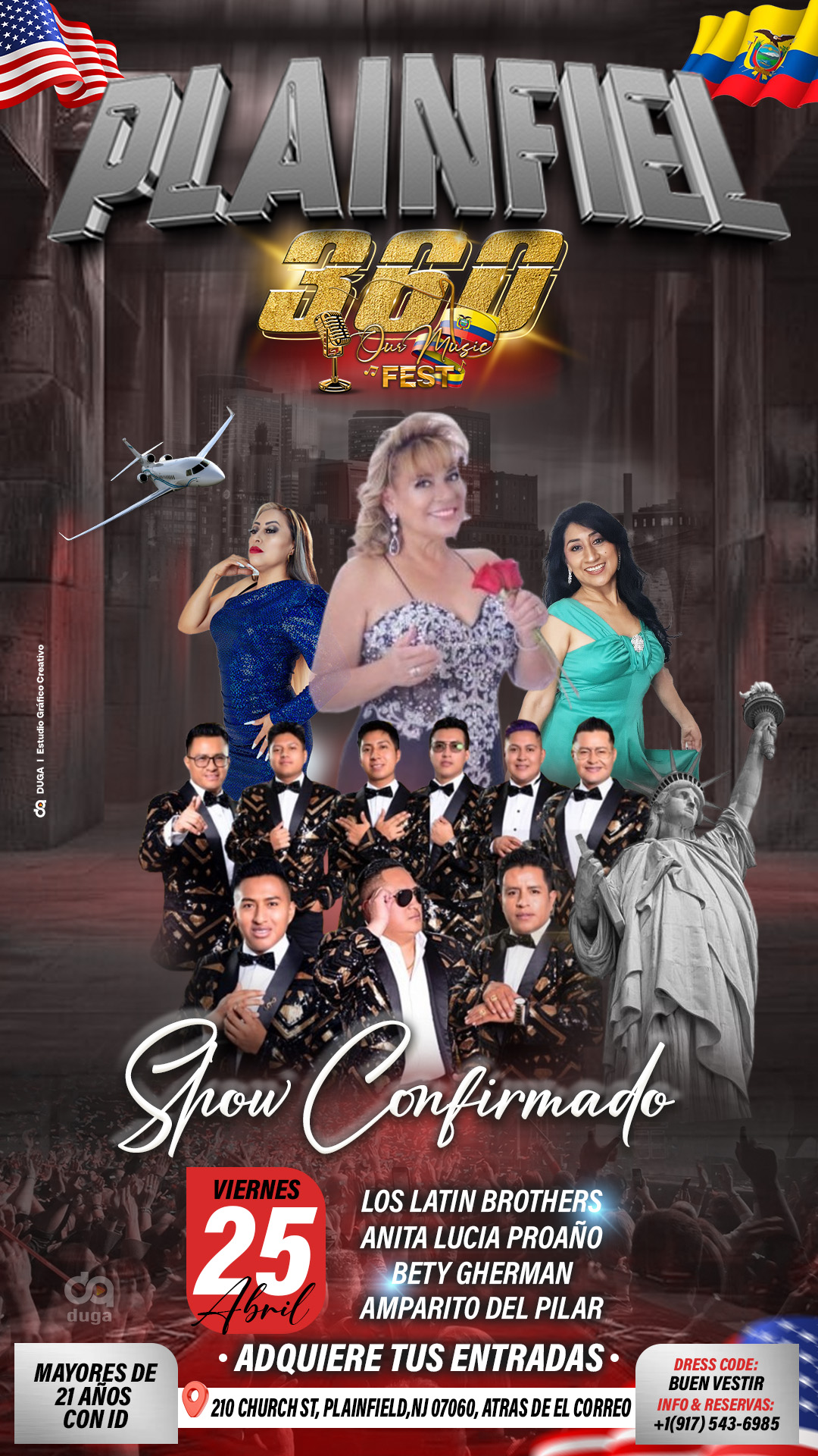 Buy tickets for LATIN BROTHERS | ANITA LUCIA PROAÑO | BETY GHERMAN | AMPARITO DEL PILAR LATIN BROTHERS | ANITA LUCIA PROAÑO | BETY GHERMAN | AMPARITO DEL PILAR